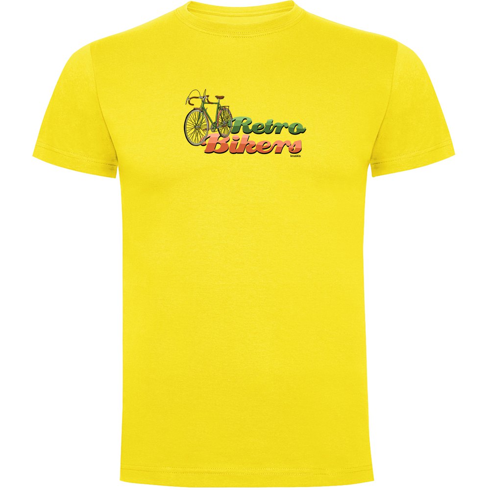 Футболка Kruskis Retro Bikers, желтый