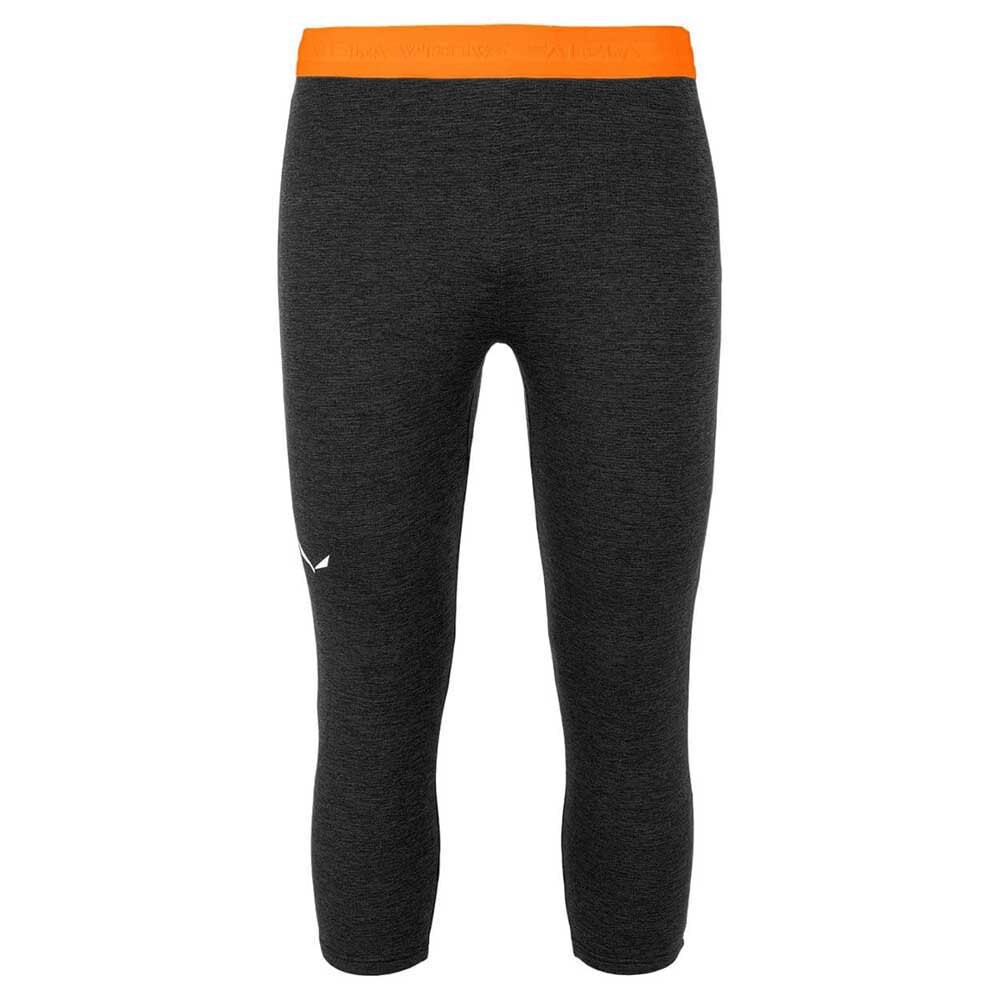 

Брюки Salewa Boe Alpine Merino Baselayer 3/4, черный