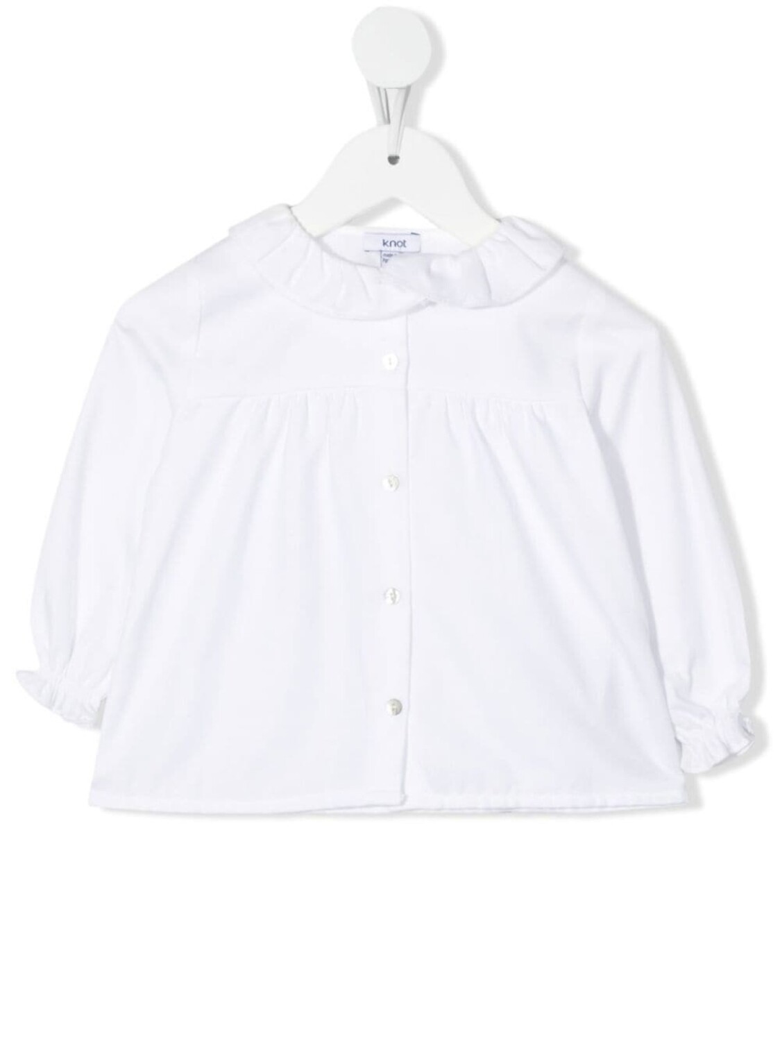 

Блузка Breeze с длинными рукавами Knot, белый