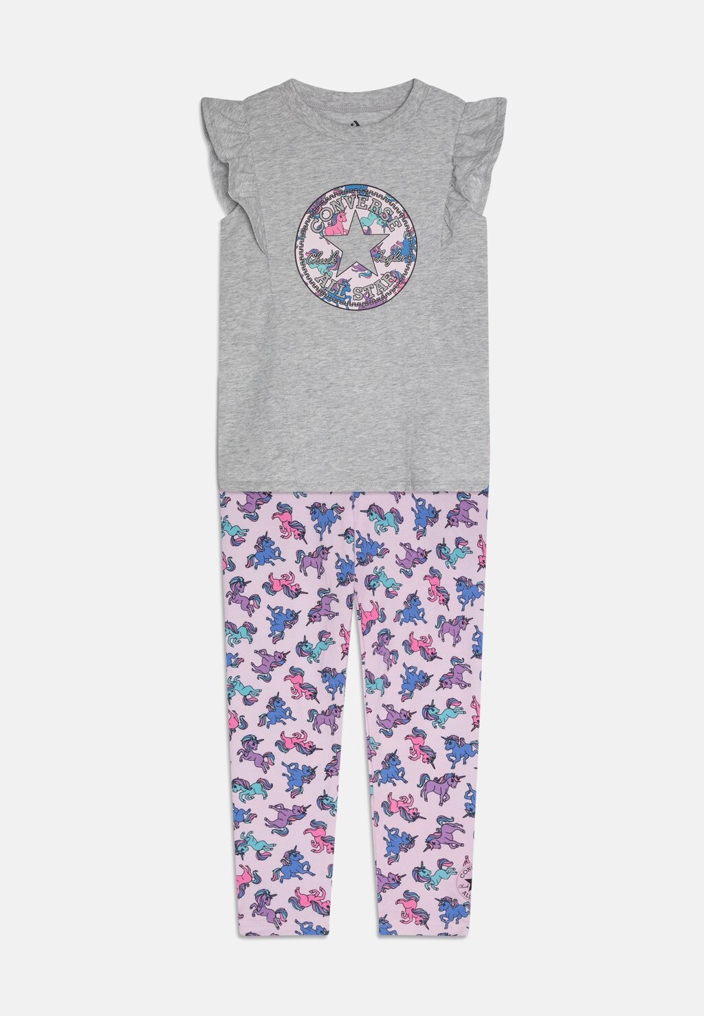 

Футболка с принтом RUFFLE SET Converse, цвет pink foam