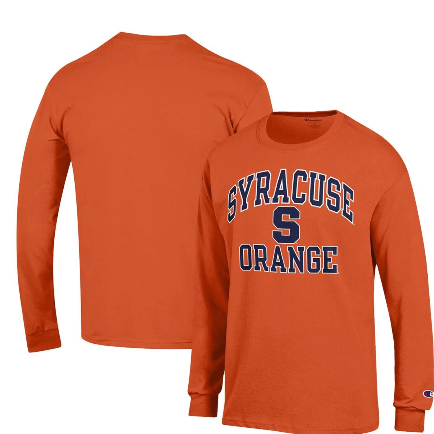 

Мужская оранжевая футболка с длинным рукавом Syracuse Orange High Motor Champion