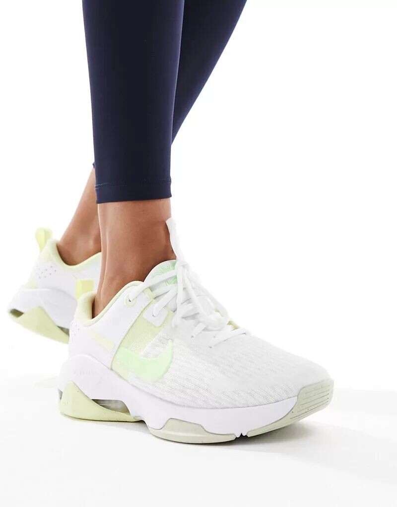 

Бело-лаймовые кроссовки Nike Zoom Bella 6