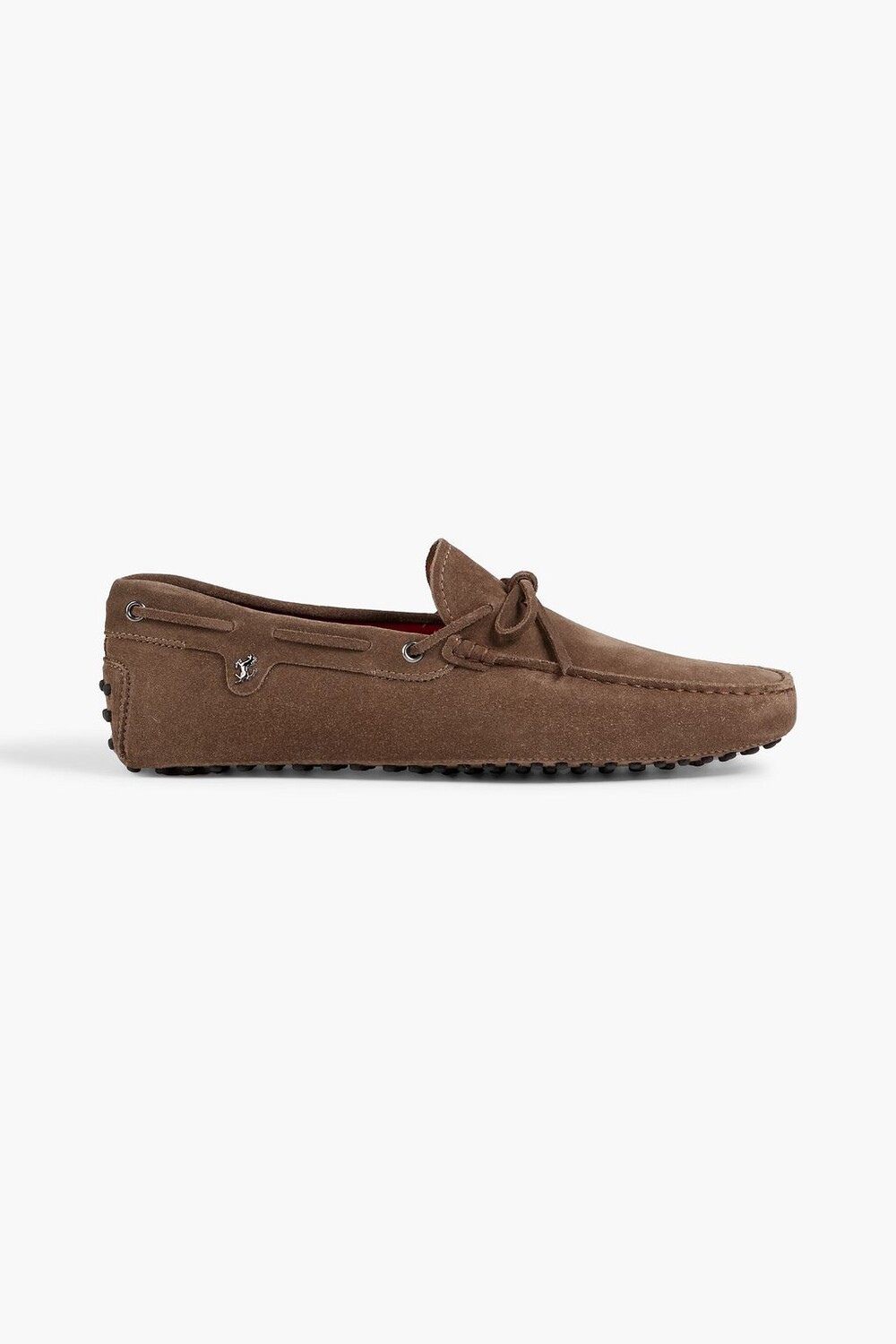 

Замшевые мокасины Gommino Tod's, грибной