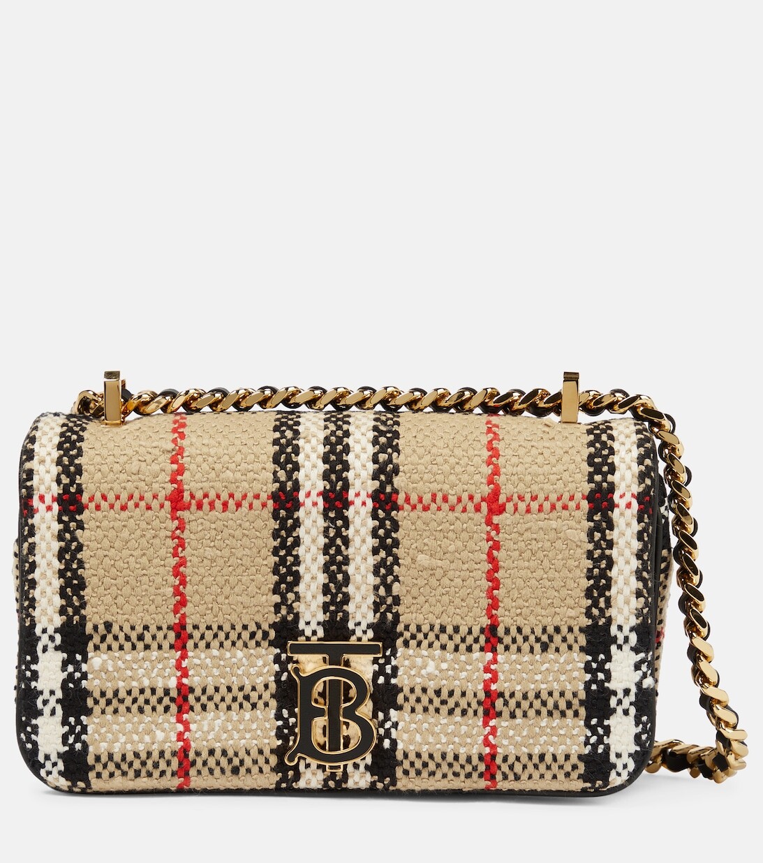 

Сумка через плечо Lola Mini в клетку Burberry, разноцветный