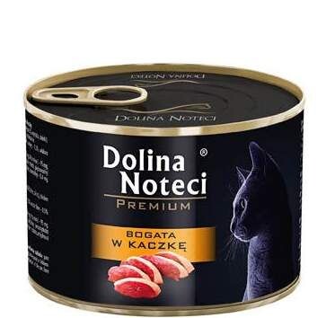 

Влажный корм для кошек Dolina Noteci Kaczka, 185 гр