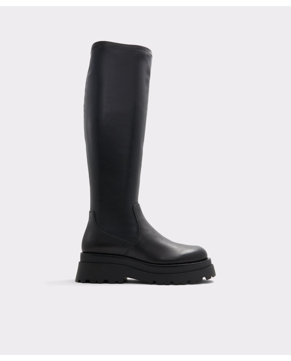 

Женские ботинки черного цвета с круглым носком Aldo, черный