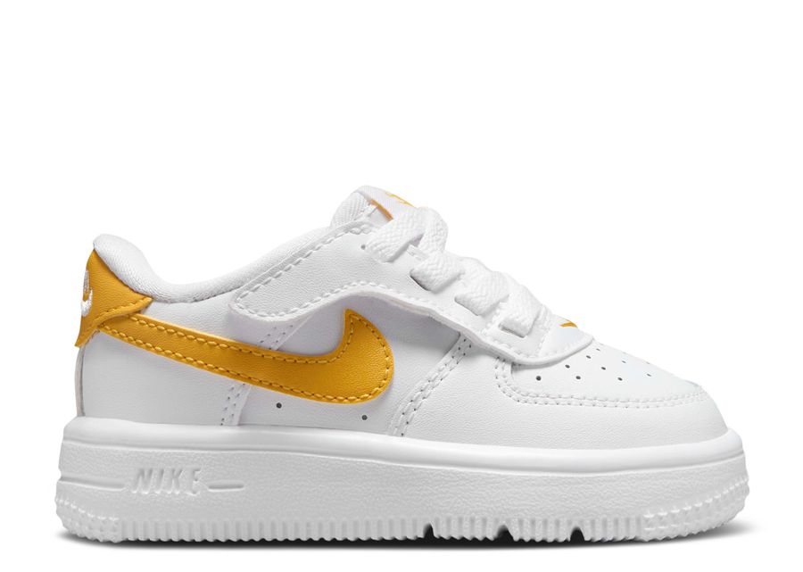 

Кроссовки Nike Force 1 Low EasyOn TD, цвет White University Gold