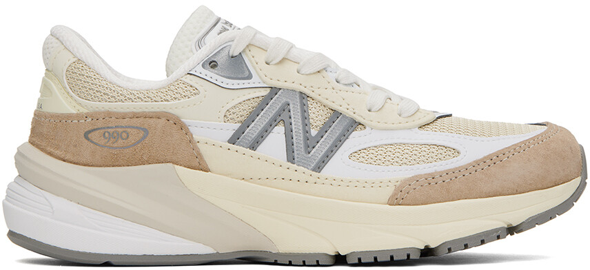 

Бежевые кроссовки Made in USA 990v6 New Balance