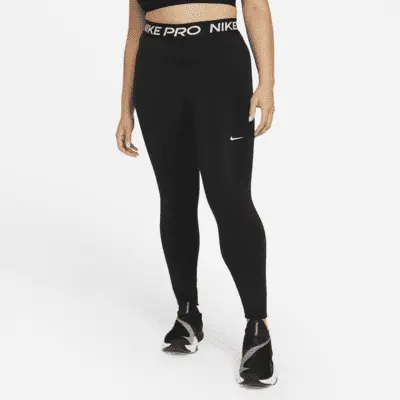 

Леггинсы Nike Pro 365, черный/белый