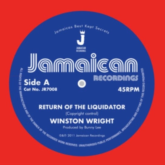 Виниловая пластинка Winston Wright - Return of the Liquidator