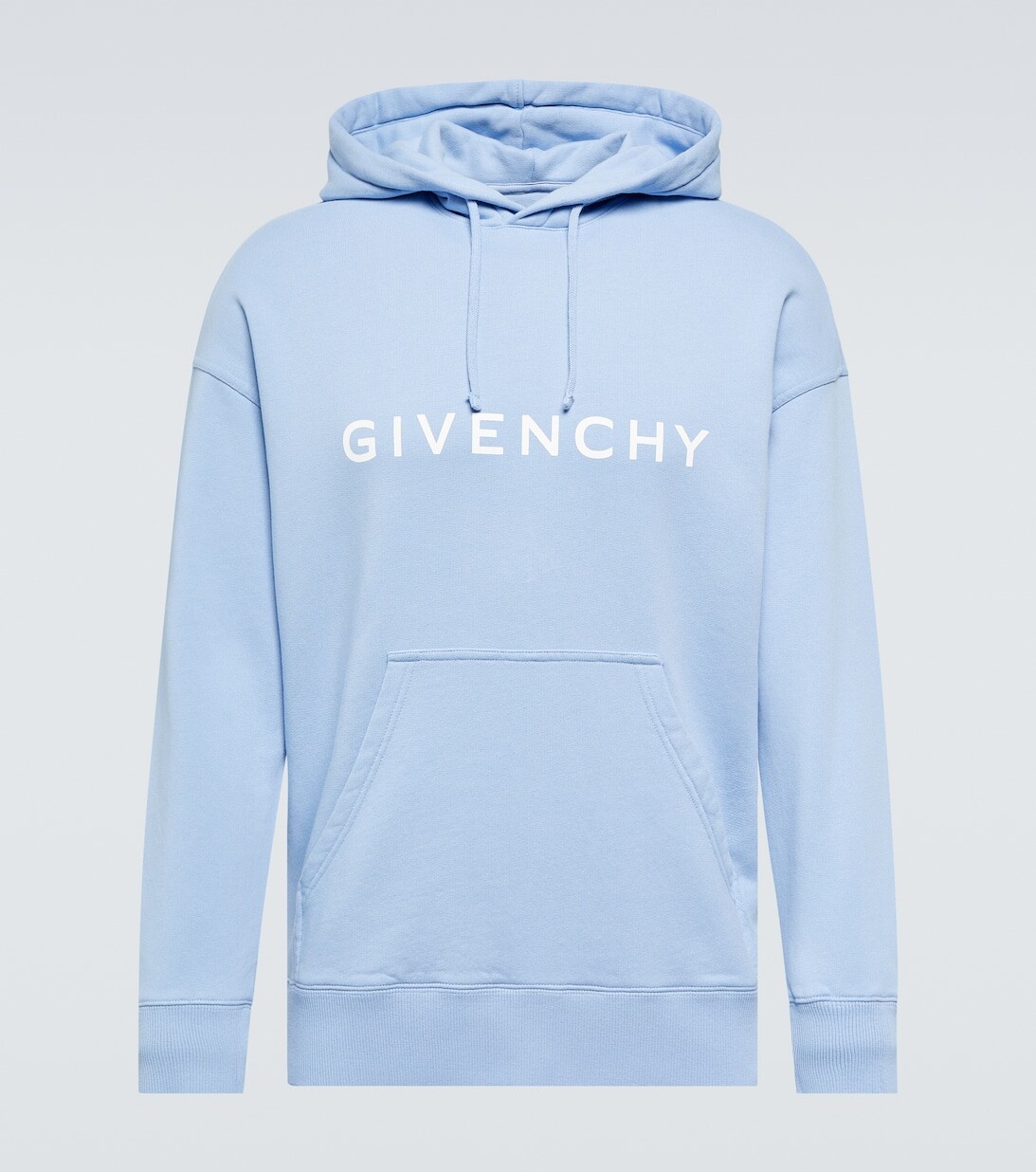 

Худи из хлопкового джерси с логотипом Archetype Givenchy, синий