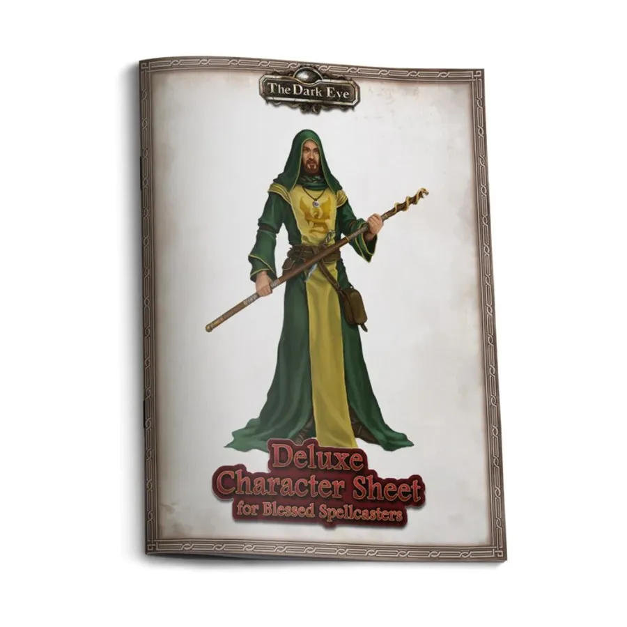 

Deluxe Characters Sheet - Blessed Spellcasters, Dark Eye (Ulisses Spiele), мягкая обложка
