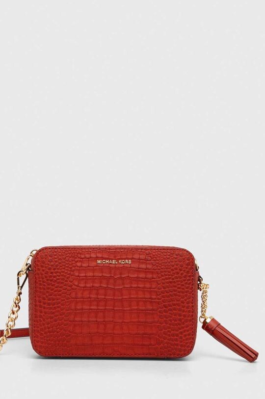 

Кожаная сумка MICHAEL Michael Kors, красный