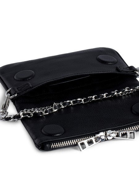 

Швейцарский клатч Rock Nano в горошек Zadig&Voltaire, черный