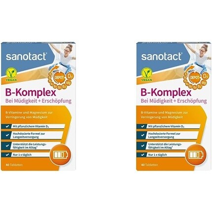 

Sanotact B-Complex от усталости и утомления, 40 антистрессовых таблеток