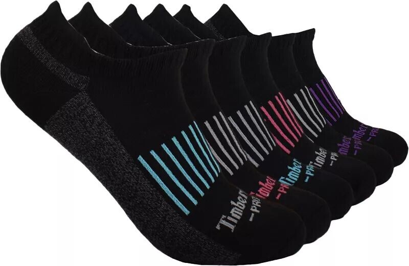 

Носки Timberland Pro Half Cushion No Show — 6 шт., черный