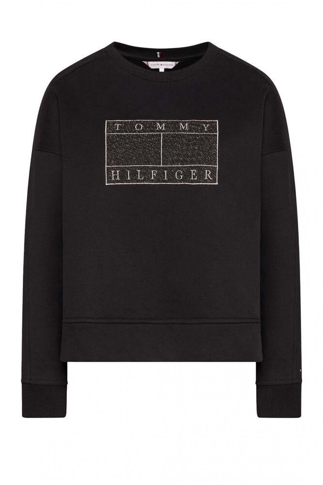 

Толстовка Tommy Hilfiger Ww0Ww33847, черный