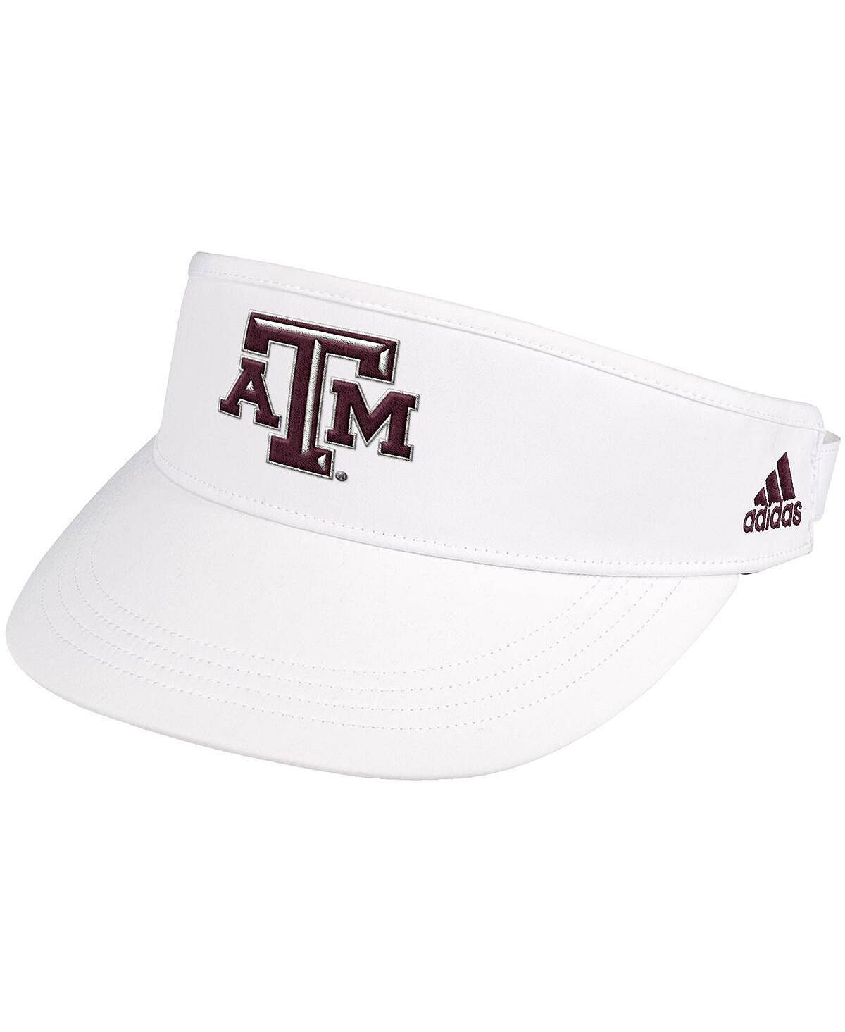 

Мужские белые кроссовки Texas A&M Aggies Sideline Coach с высоким козырьком adidas, Белый, Мужские белые кроссовки Texas A&M Aggies Sideline Coach с высоким козырьком adidas