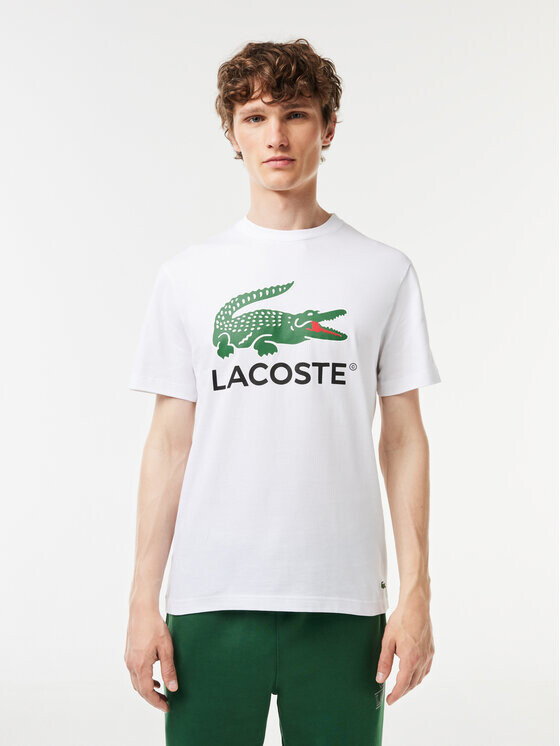 

Футболка стандартного кроя Lacoste, белый