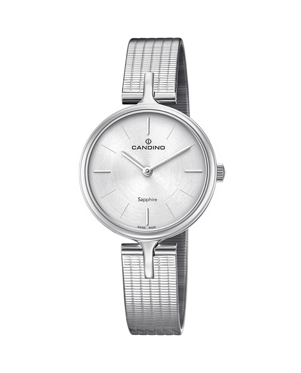 

C4641/1 Lady Elegance женские часы из серебряной стали Candino, серебро