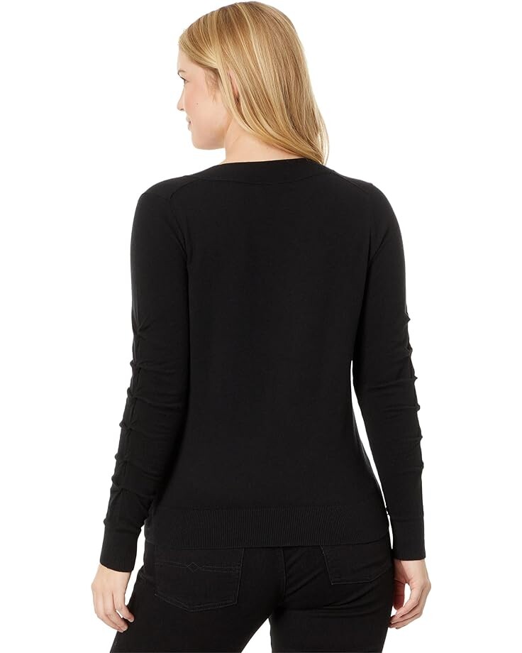 

Свитер NIC+ZOE Relaxed Glam Sweater, цвет Black Onyx