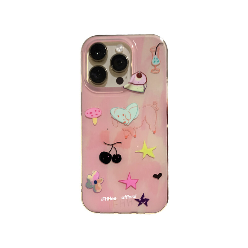 

Чехол для телефона Taowantong Tao Wantong, Pink orange puppy
