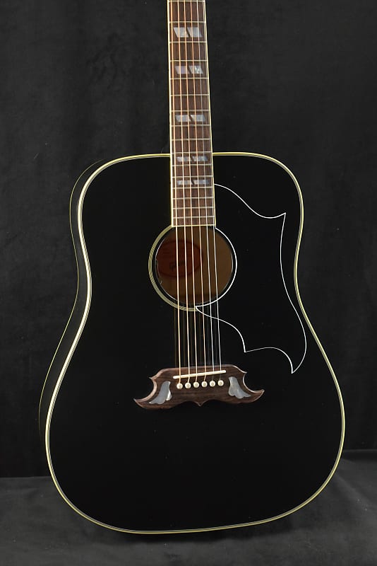 цена Акустическая гитара Gibson Acoustic Custom Shop Elvis Dove Ebony