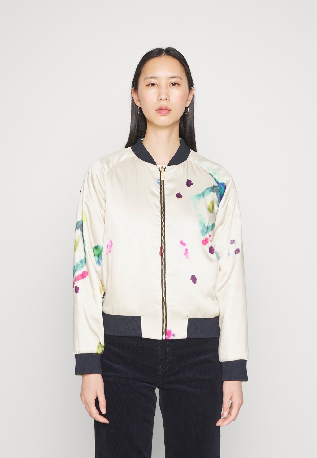 

Куртка-бомбер ДВУСТОРОННЯЯ КУРТКА Scotch & Soda, Синий