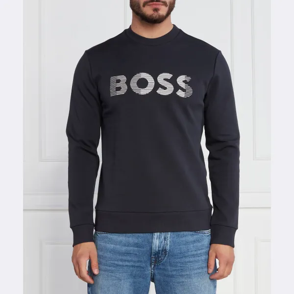 

Толстовка Salbo 1 стандартного кроя Boss, синий