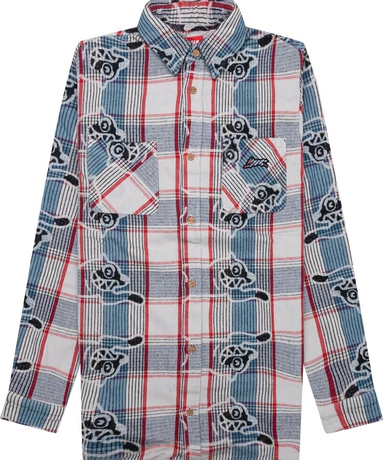 

Рубашка Icecream Harry Woven 'Strong Blue', синий