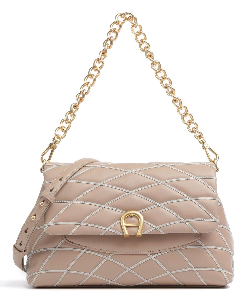

Сумка Maggie M из мелкозернистой кожи Aigner, коричневый