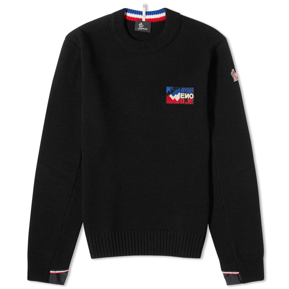 

Трикотаж Moncler Grenoble Crew, черный