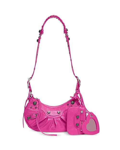 

Сумка через плечо Le Cagole XS Balenciaga, цвет Pink