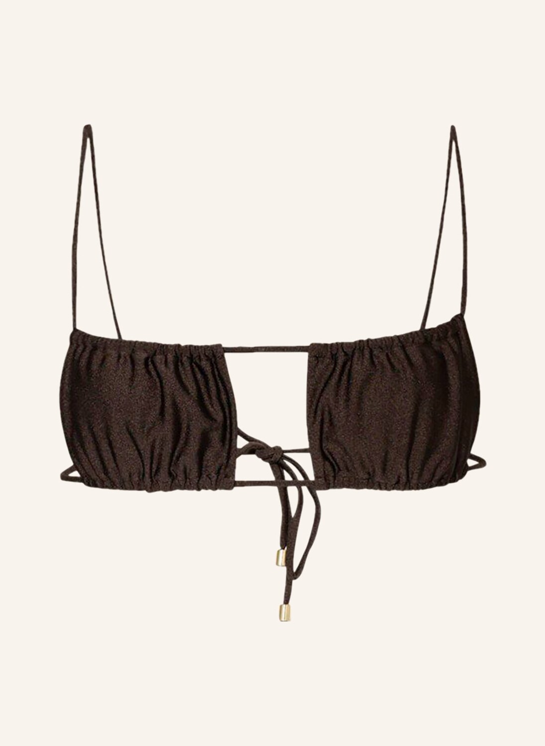 

Топ бикини JANTHEE Berlin Bandeau VICCA, темно-коричневый