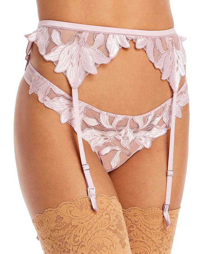 

Пояс для чулок с вышивкой Velvet Lily Fleur du Mal
