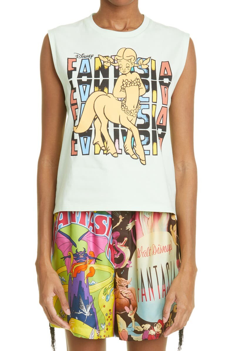 

Хлопковый топ без рукавов из коллаборации с Disney Fantasia STELLA MCCARTNEY