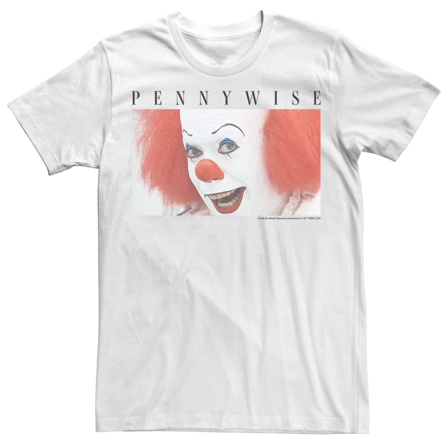 Мужская футболка IT The Movie Pennywise с портретом Licensed Character neca фигурка neca it pennywise 1990 movie
