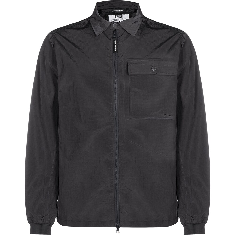 мужская куртка парка weekend offender dakar garment dye cold weather серый размер xl Межсезонная куртка Weekend Offender Arapu, темно-серый