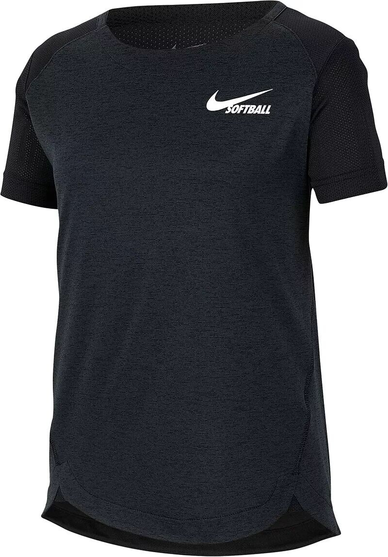 

Футболка для софтбола с короткими рукавами Nike Dri-FIT для девочек