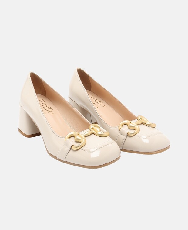 

ТУфли лодочки Emilio Sarto, цвет Wool White
