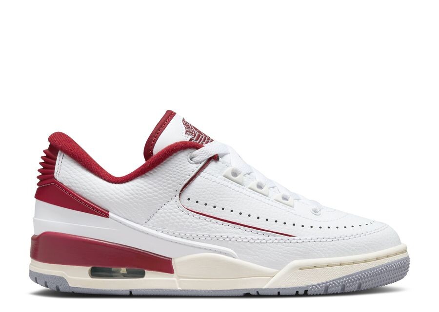 

Кроссовки Air Jordan Jordan 2/3 Gs 'White Varsity Red', белый