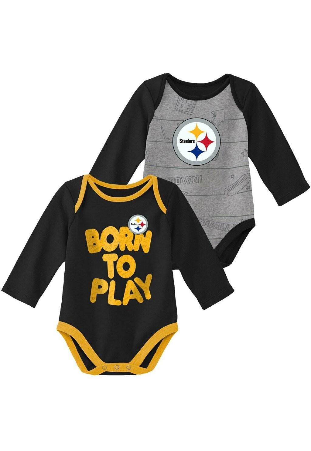 

Боди NFL PACK 2ER BODYSET PITTSBURGH STEELERS Outerstuff, цвет multicoloured