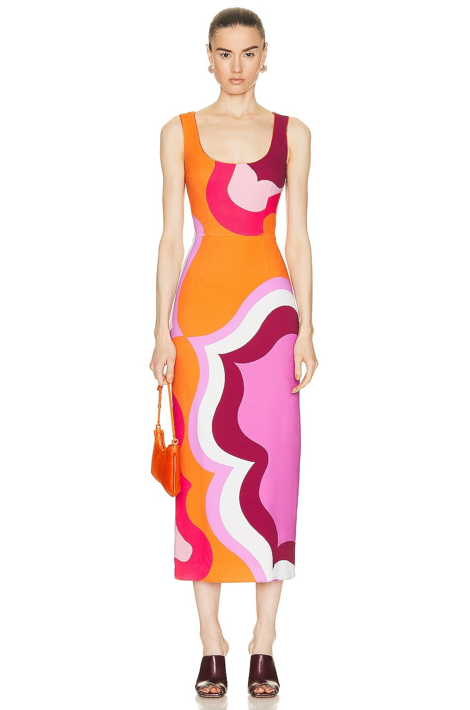 

Платье Etro Sleeveless Sheath, цвет Arancio