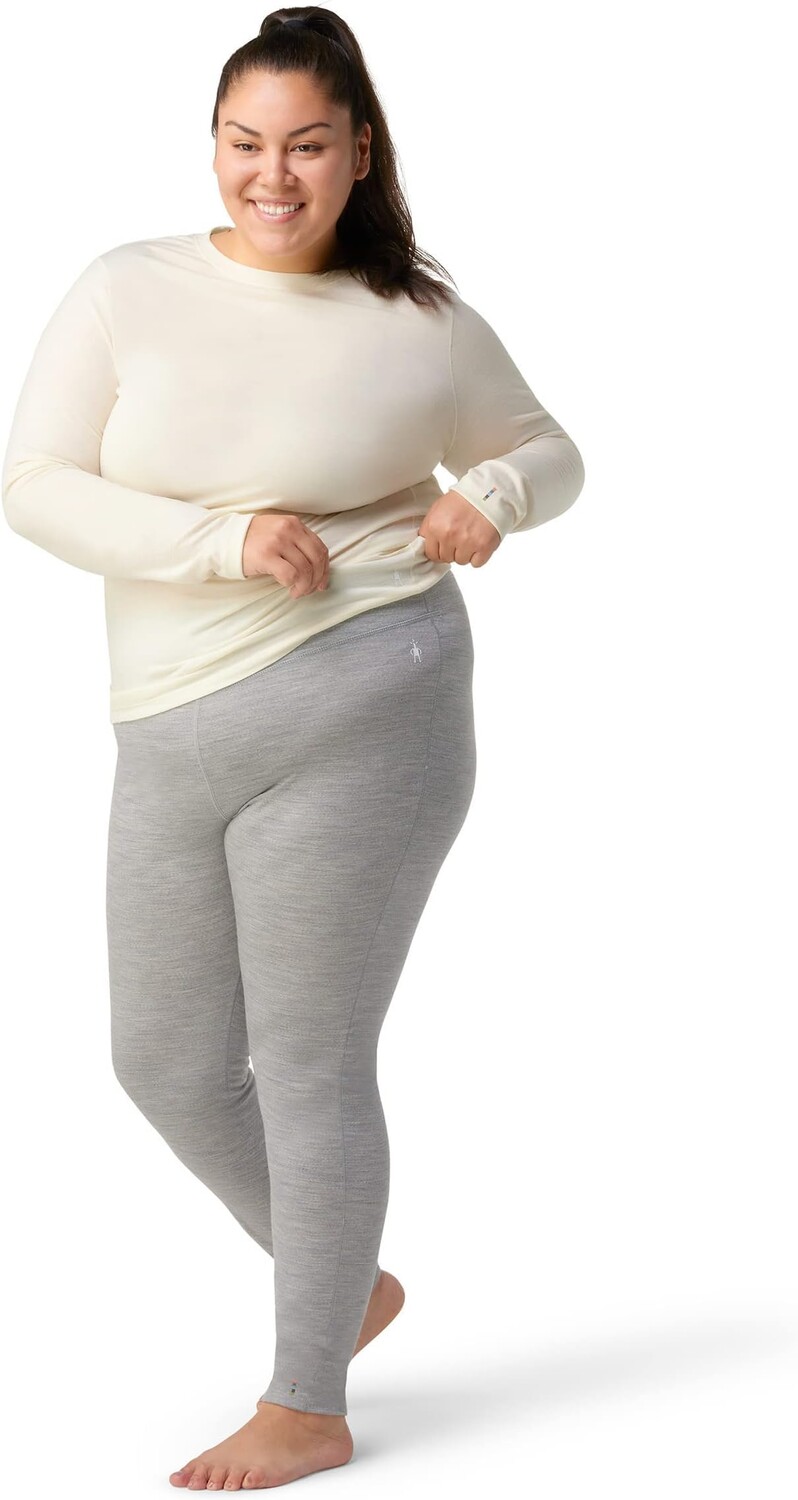 

Брюки Plus Size Classic All-Season Merino Base Layer Bottoms Smartwool, цвет Light Gray Heather
