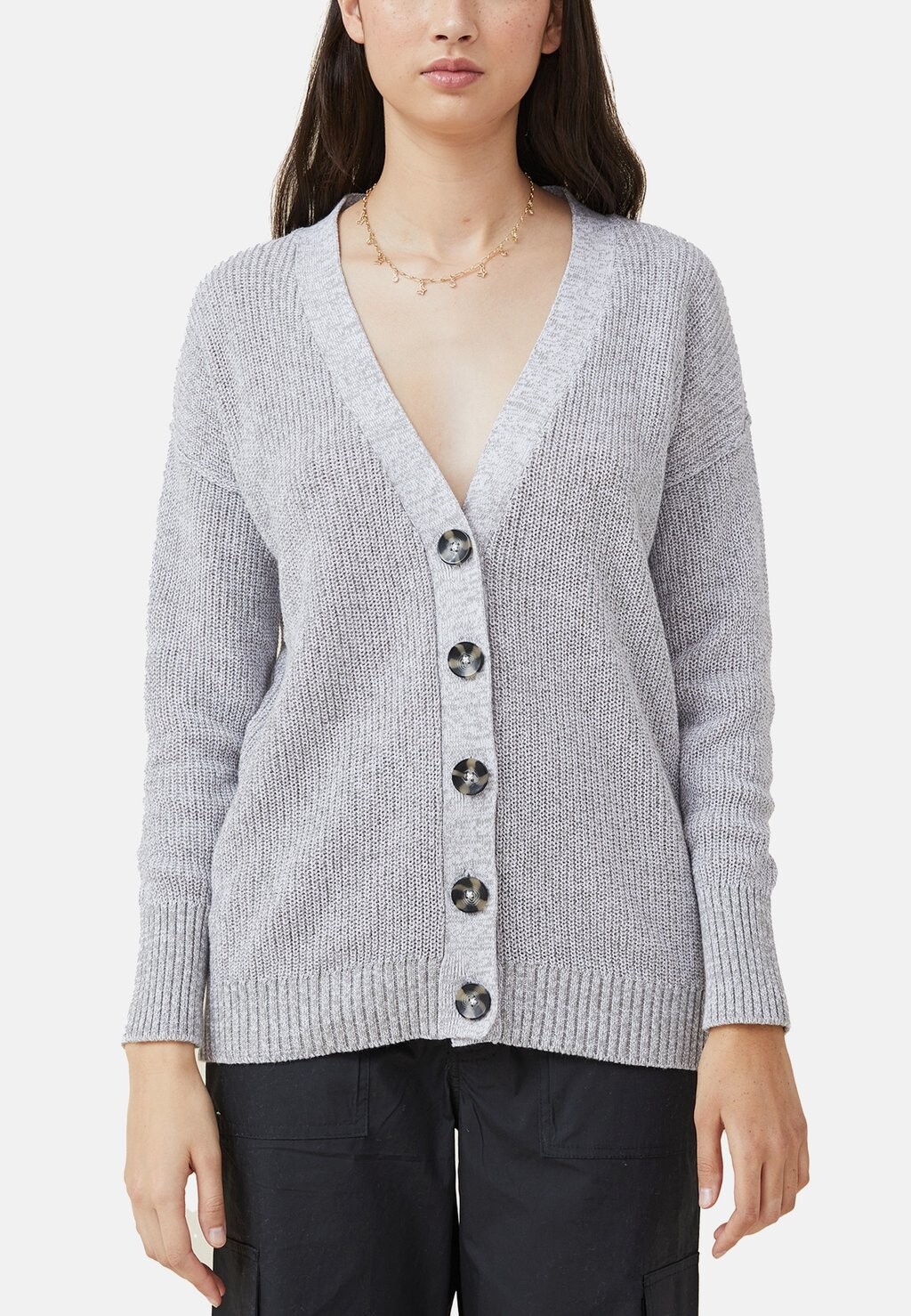 

Кардиган Cotton On, серый