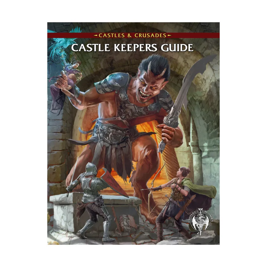 

Castle Keepers Guide (Alternate Cover, 3rd Edition), Castles & Crusades - Core Rules, твердый переплет
