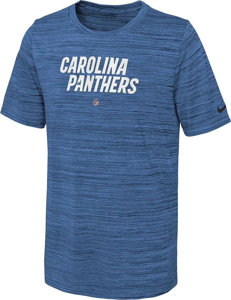 

Синяя футболка Nike Youth Carolina Panthers Sideline Velocity