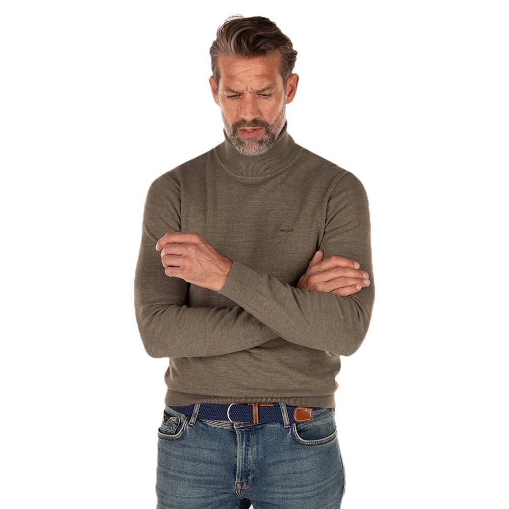 

Свитер Nza New Zealand Ahipara turtle neck, коричневый