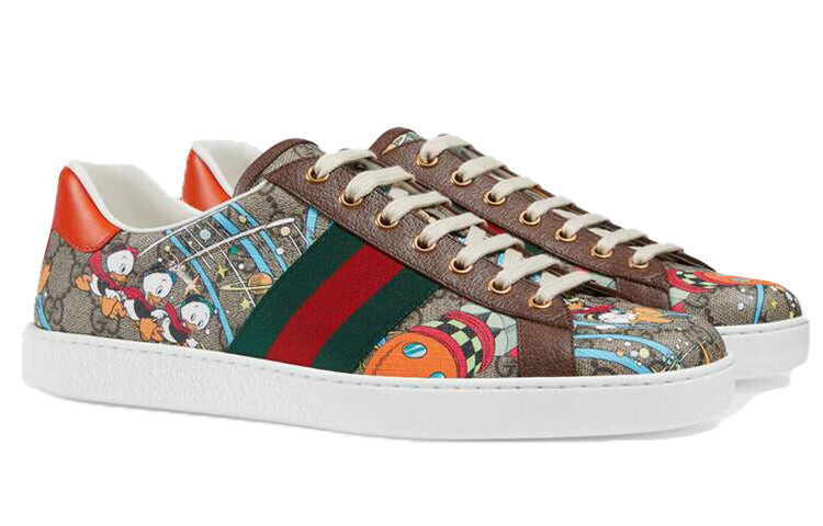 

Кроссовки GUCCI Disney x Gucci Ace Хьюи Дьюи и Луи, мультиколор