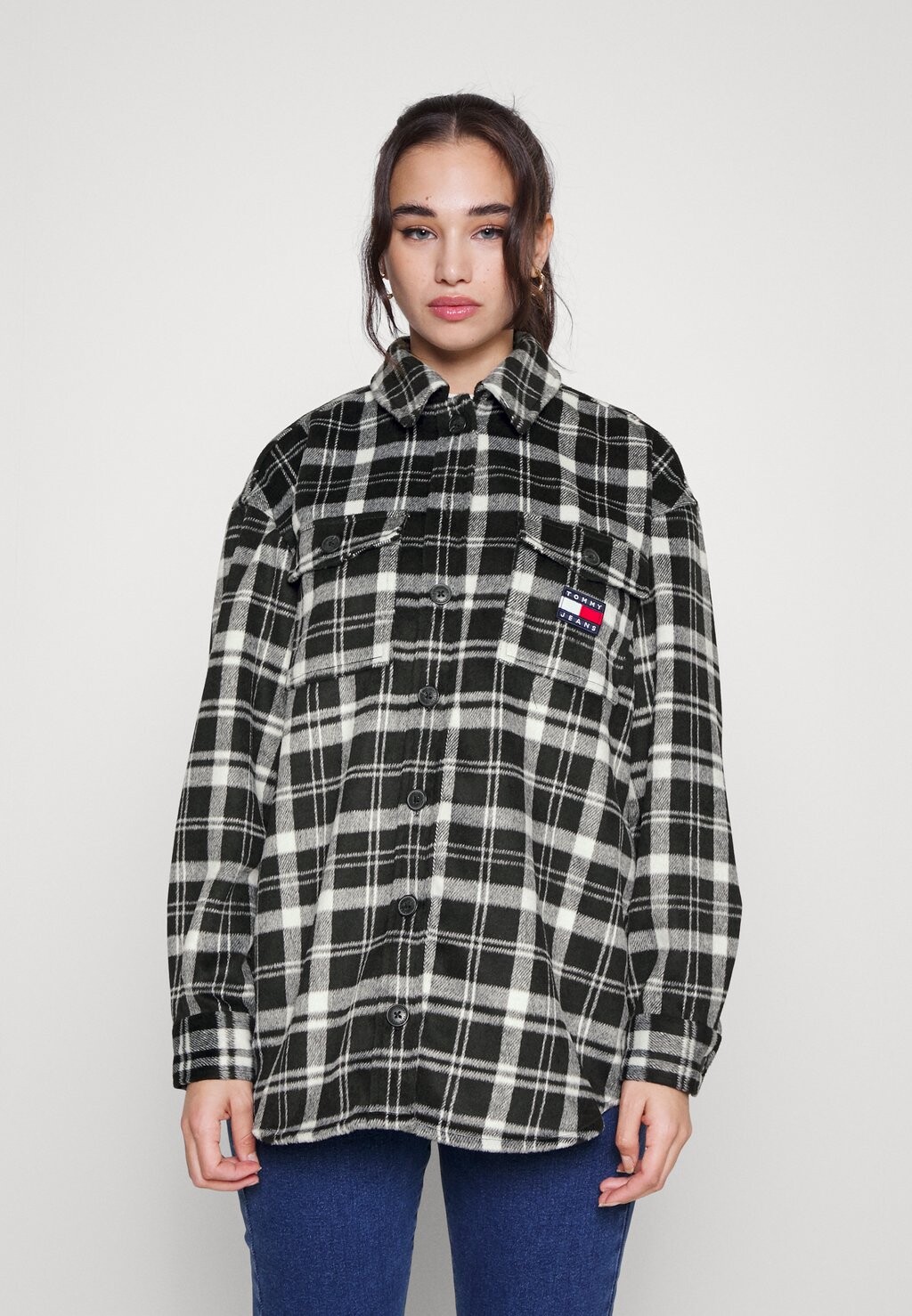 

Блуза на пуговицах Tommy Jeans, черный